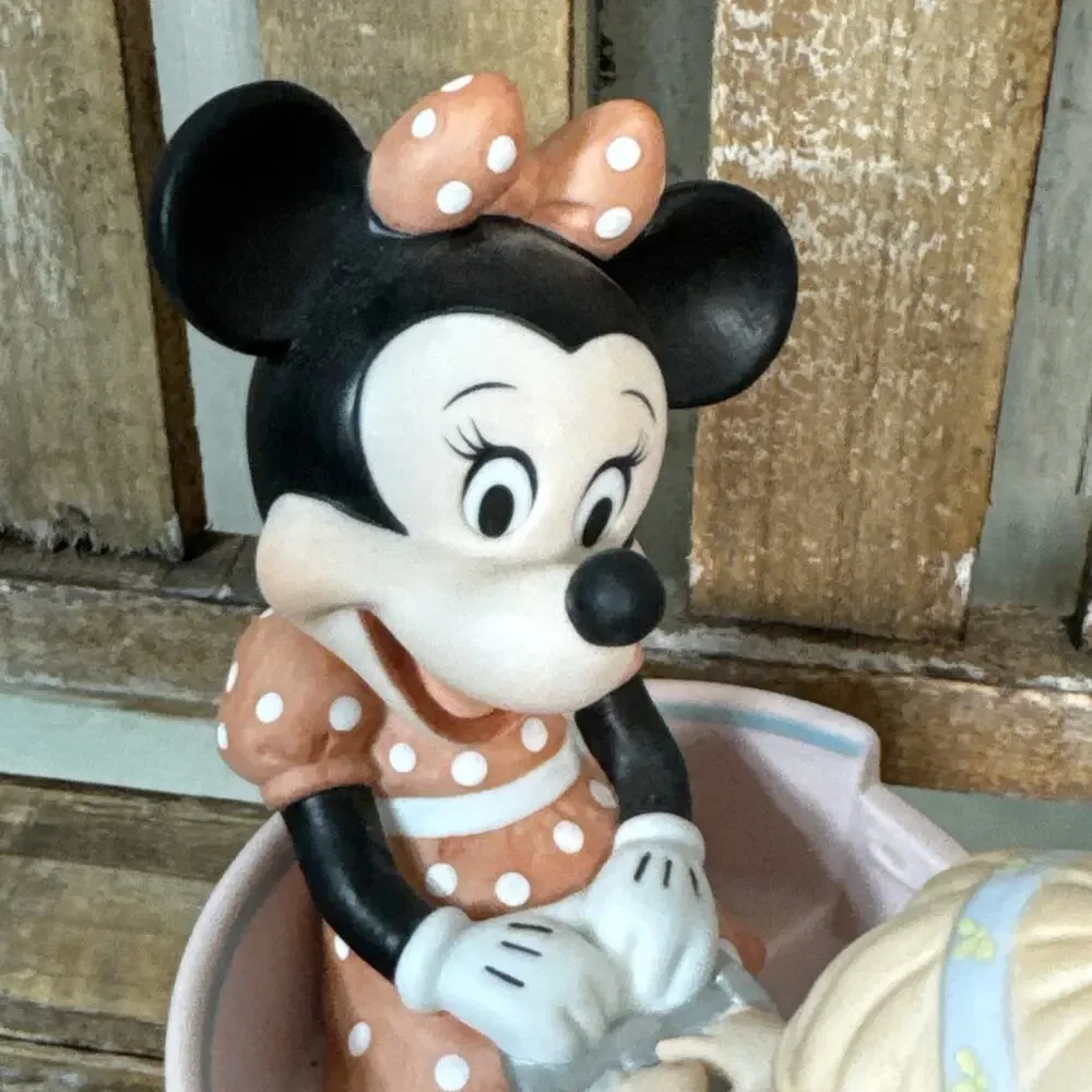 Disney Parks Precious Moments “You Are My Cup Of Tea” Figurine Mad Tea Cups Ride